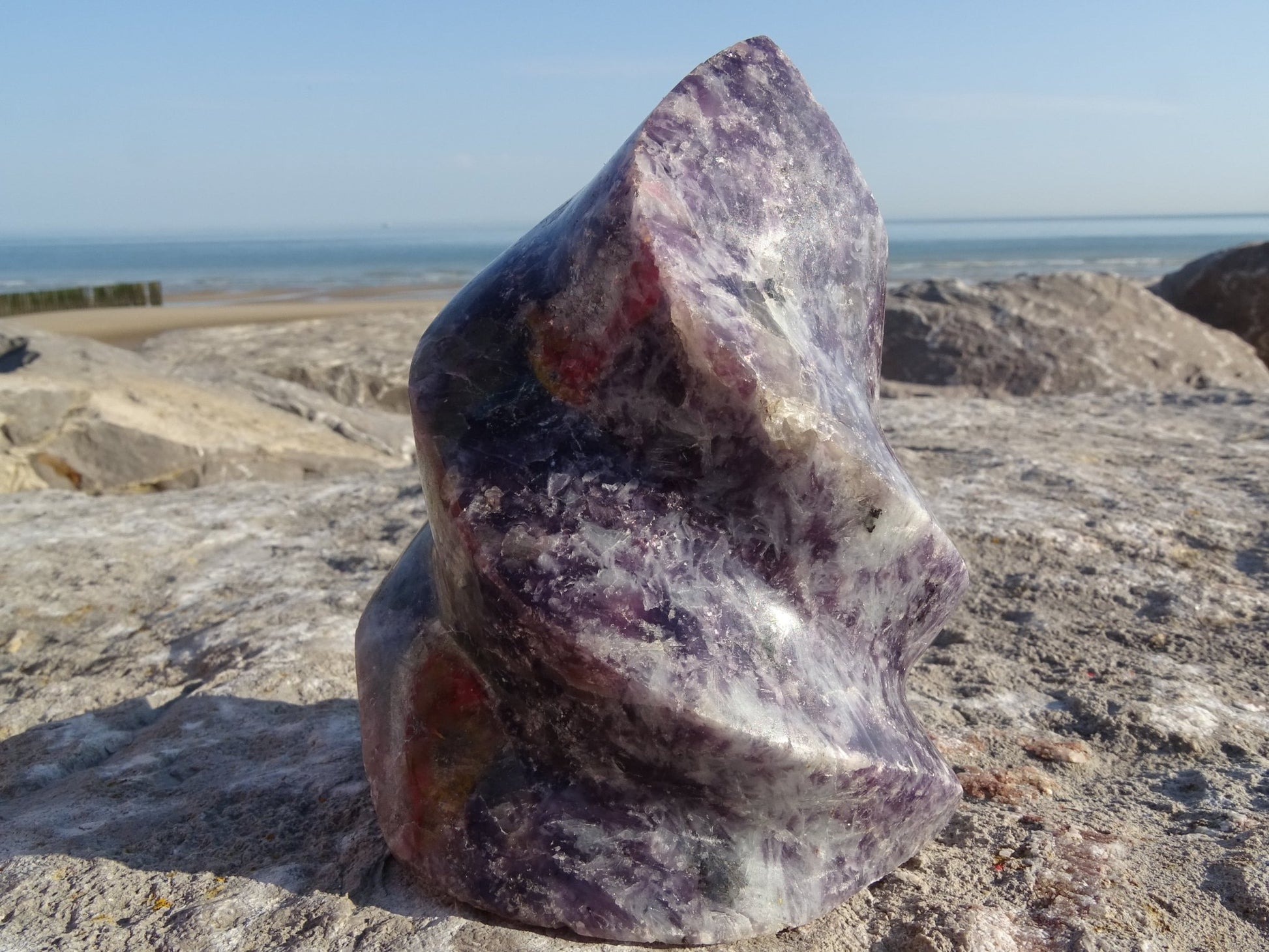 Lépidolite Flamme - Pierres - Colibri Minéraux et Bien-être