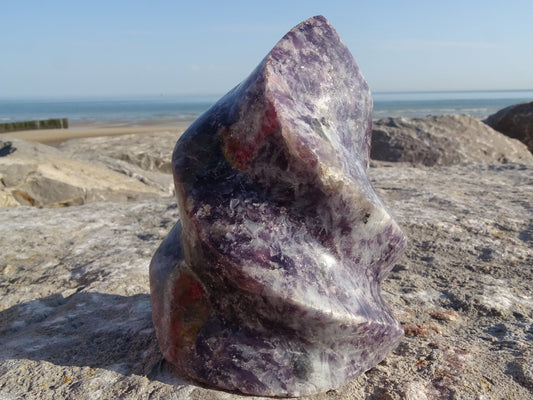 Lépidolite Flamme - Pierres - Colibri Minéraux et Bien-être