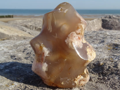 Agate Sakura Flamme - Pierres - Colibri Minéraux et Bien-être