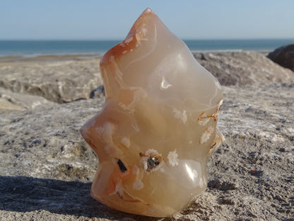 Agate Sakura Flamme - Pierres - Colibri Minéraux et Bien-être