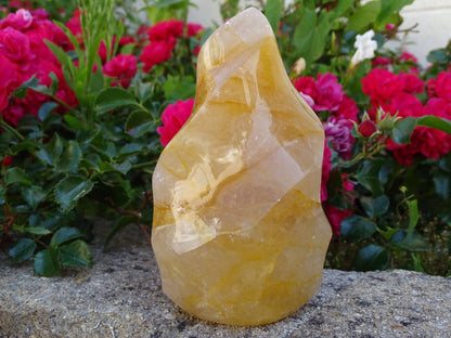 Quartz Hématoïde Doré Flamme - Cristaux - Colibri Minéraux et Bien-être