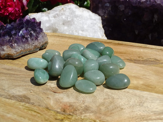 Aventurine Verte pierre roulée - Pierre roulée - Colibri Minéraux et Bien-être