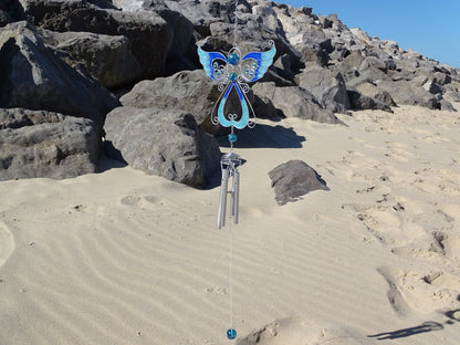 Carillon d'intérieur Ange Bleu - Carillon - Colibri Minéraux et Bien-être