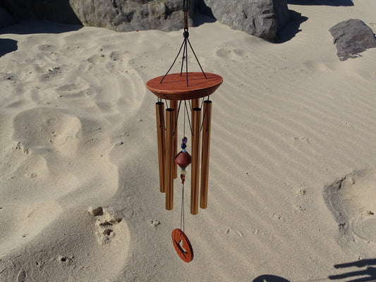 Carillon d'intérieur 7 Chakras et Oiseau - Carillon - Colibri Minéraux et Bien-être