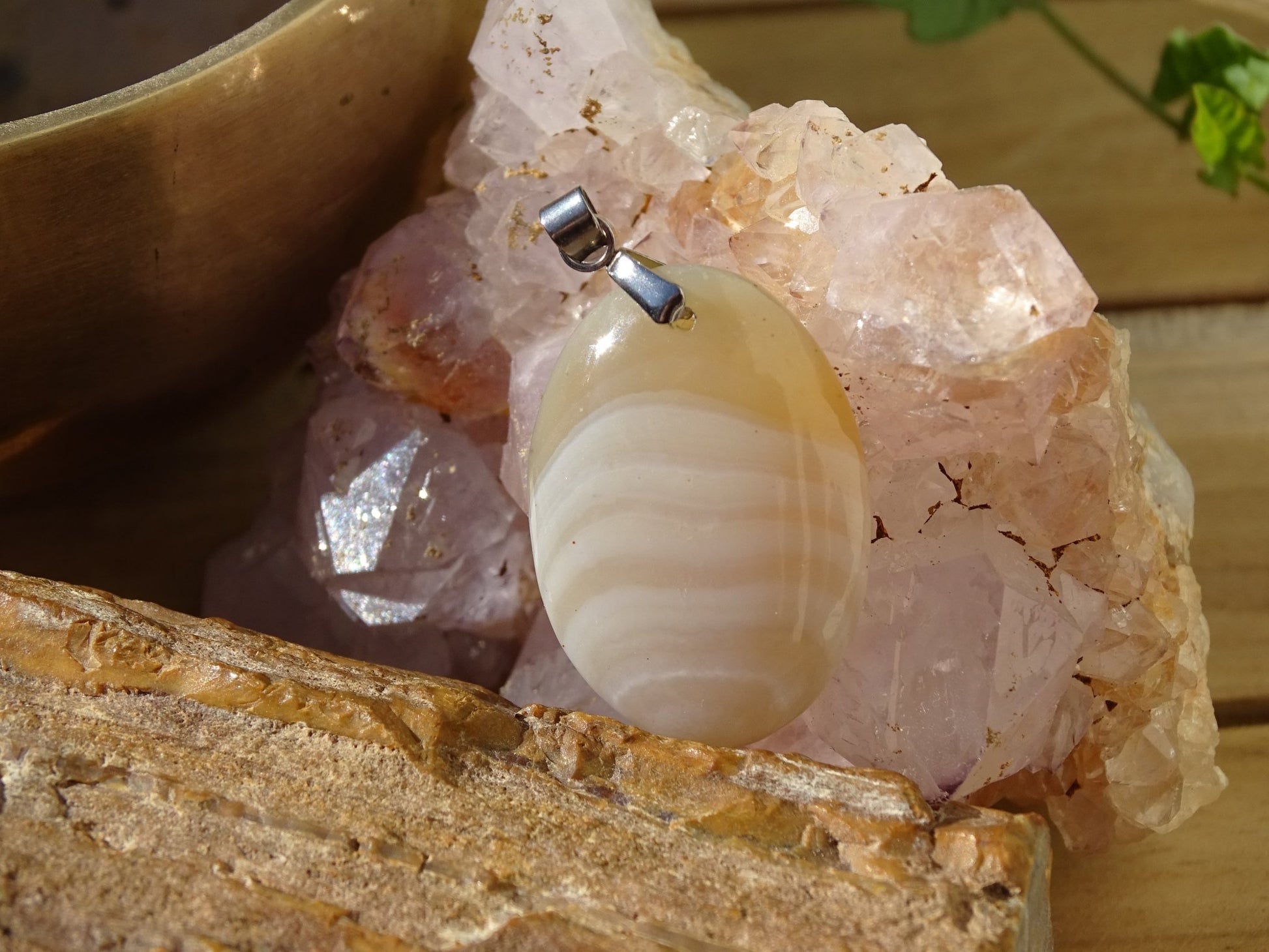 Pendentif Agate - Pendentifs - Colibri Minéraux et Bien-être