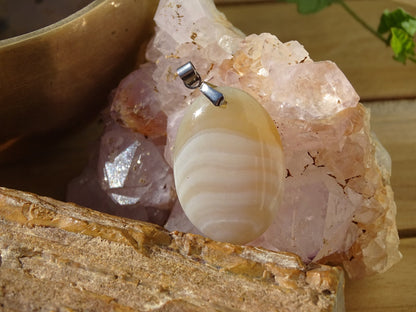 Pendentif Agate - Pendentifs - Colibri Minéraux et Bien-être