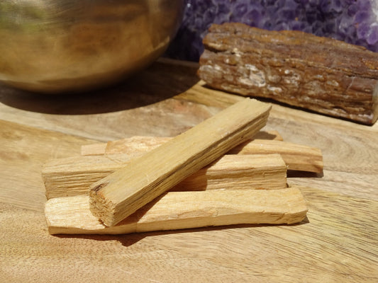 Palo Santo – Lot de 5 Bâtonnets - Encens - Colibri Minéraux et Bien-être