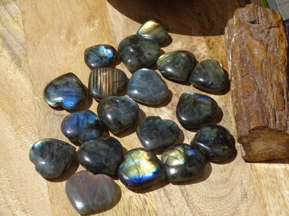Labradorite Coeur - Pierres - Colibri Minéraux et Bien-être
