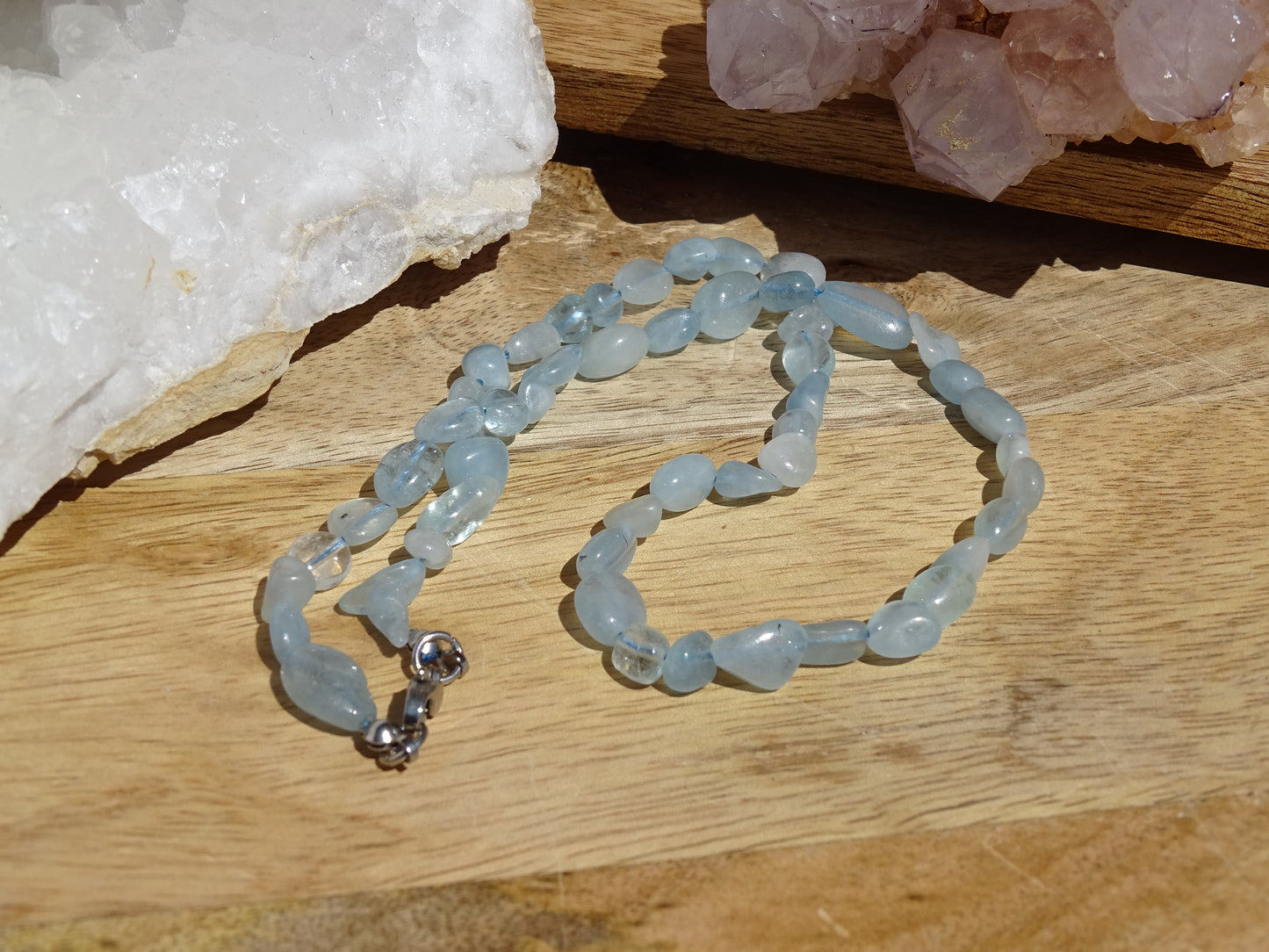 Collier Aigue Marine