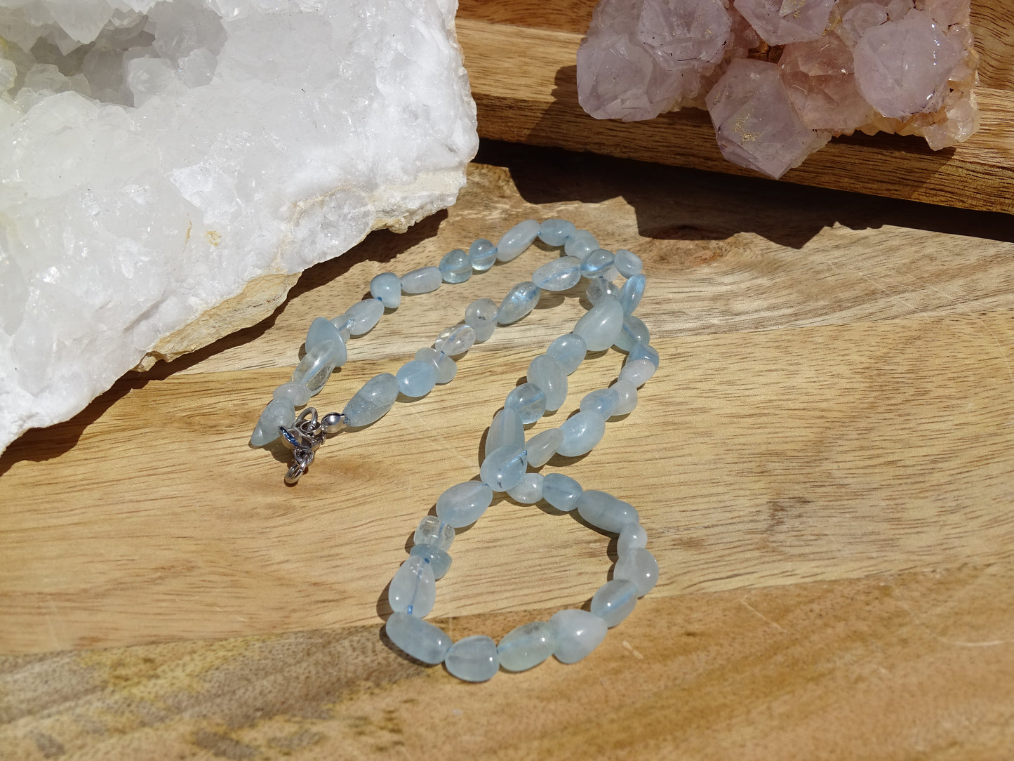 Collier Aigue Marine