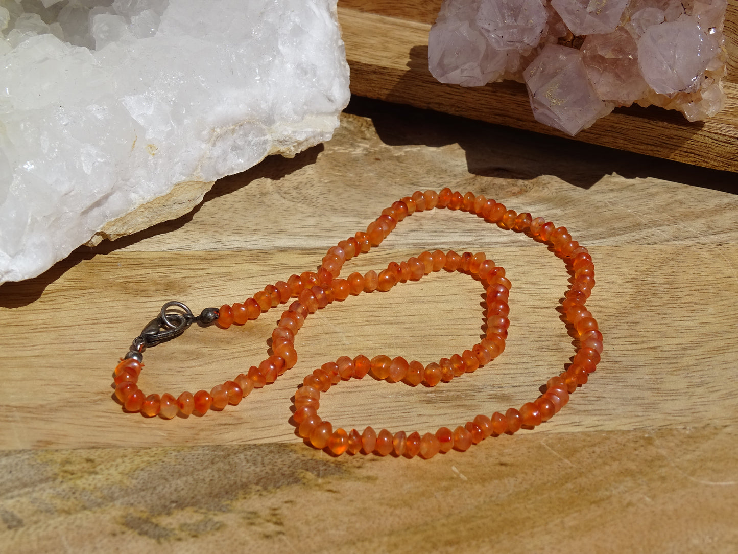 Collier Cornaline