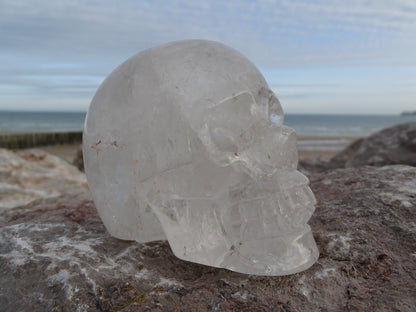 Crâne en Quartz Cristal de Roche