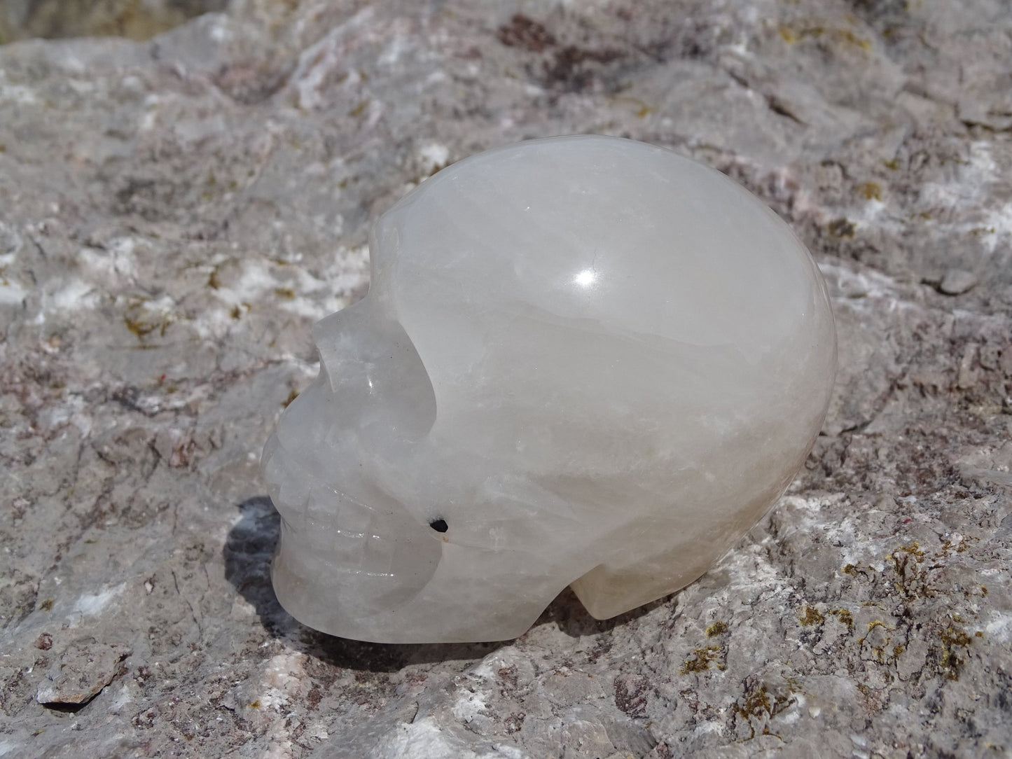 Crâne en Quartz Cristal de Roche