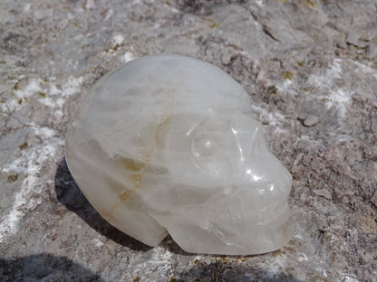 Crâne en Quartz Cristal de Roche