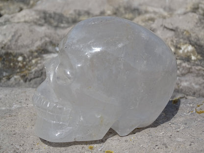 Crâne en Quartz Cristal de Roche