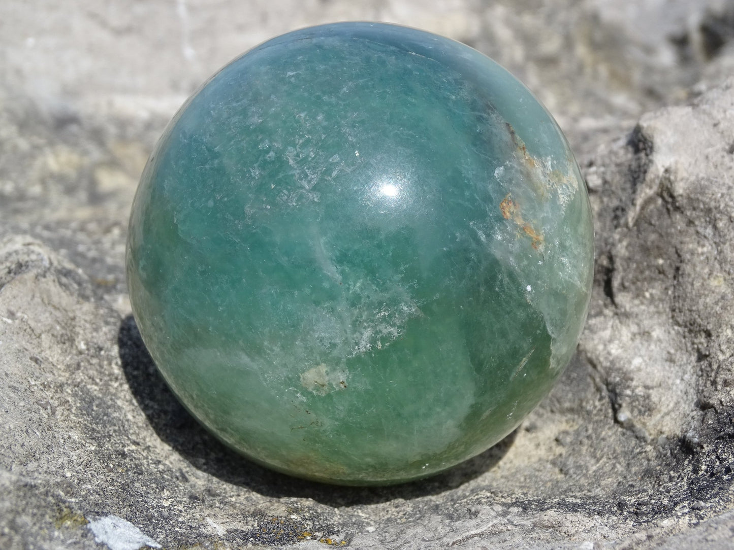 Fluorite Sphère - Pierres - Colibri Minéraux et Bien-être