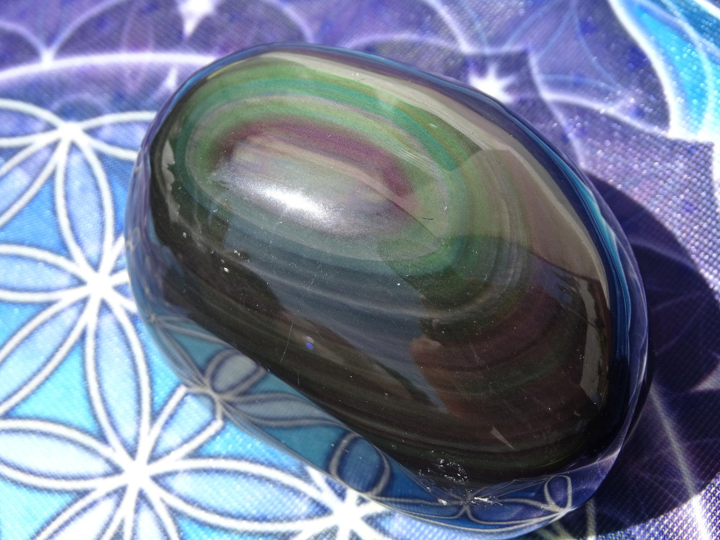 Obsidienne Arc en Ciel Oeil Céleste Étoile
