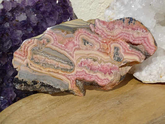 Rhodochrosite Plaque - Pierres - Colibri Minéraux et Bien-être