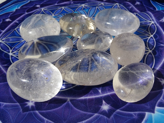 Quartz Cristal de Roche Galet - Cristaux - Colibri Minéraux et Bien-être