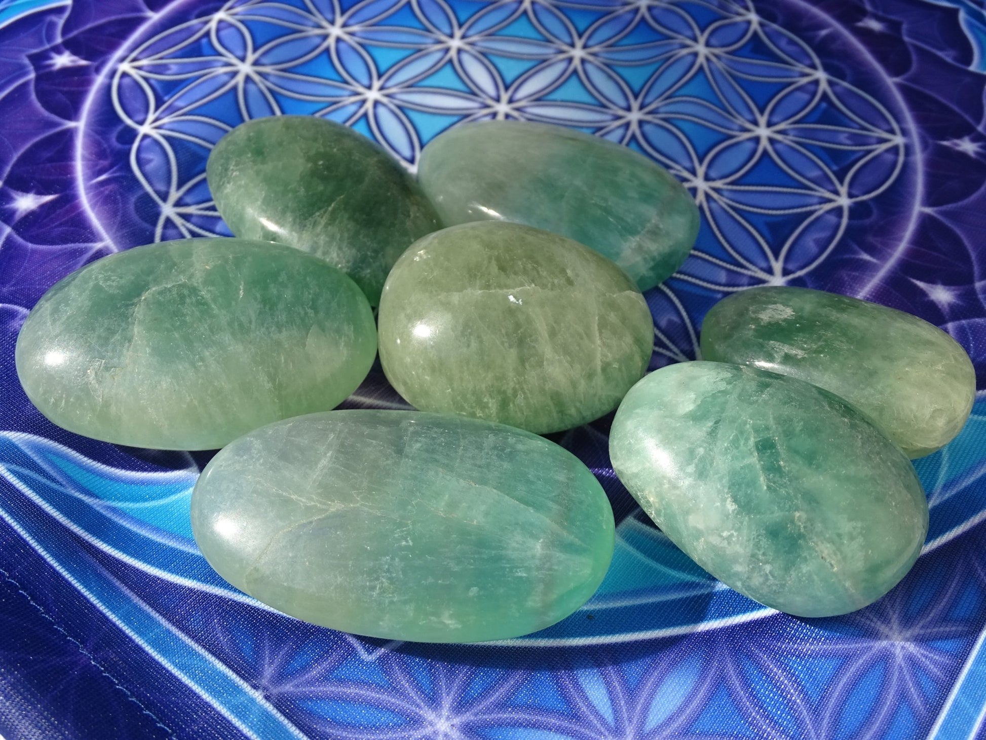 Fluorite Galet - Pierres - Colibri Minéraux et Bien-être