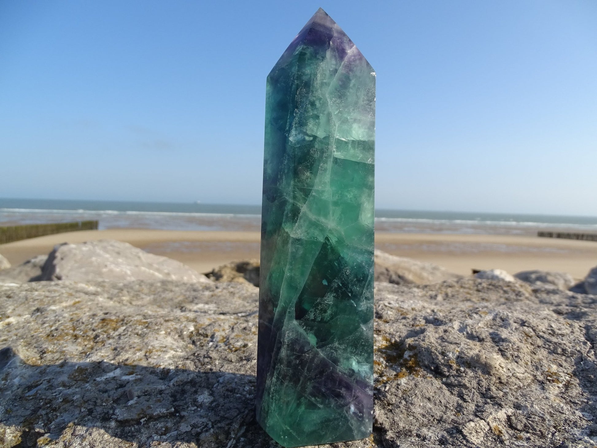 Fluorite Prisme - Pierres - Colibri Minéraux et Bien-être