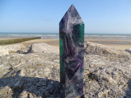 Fluorite Prisme - Pierres - Colibri Minéraux et Bien-être