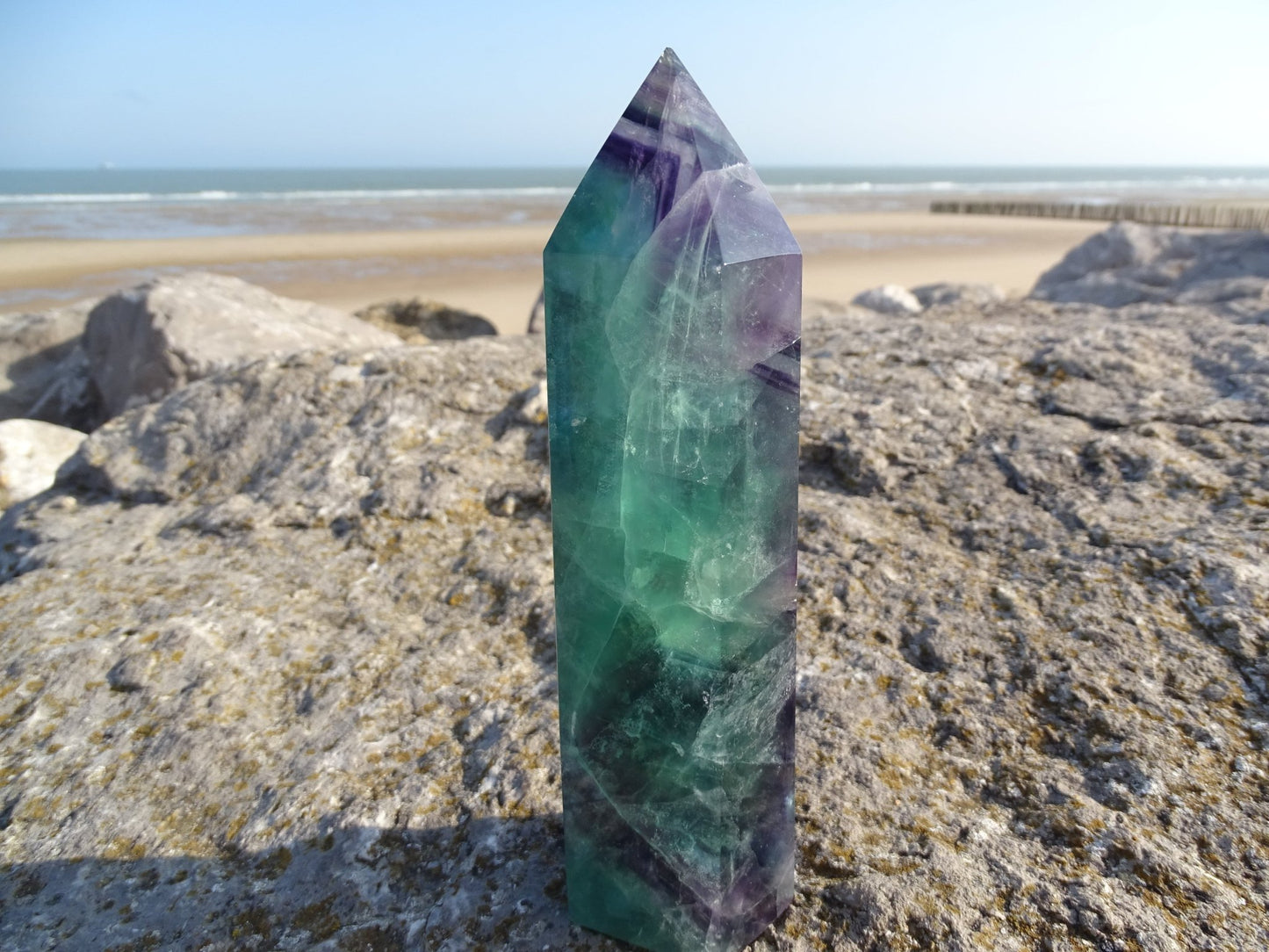 Fluorite Prisme - Pierres - Colibri Minéraux et Bien-être
