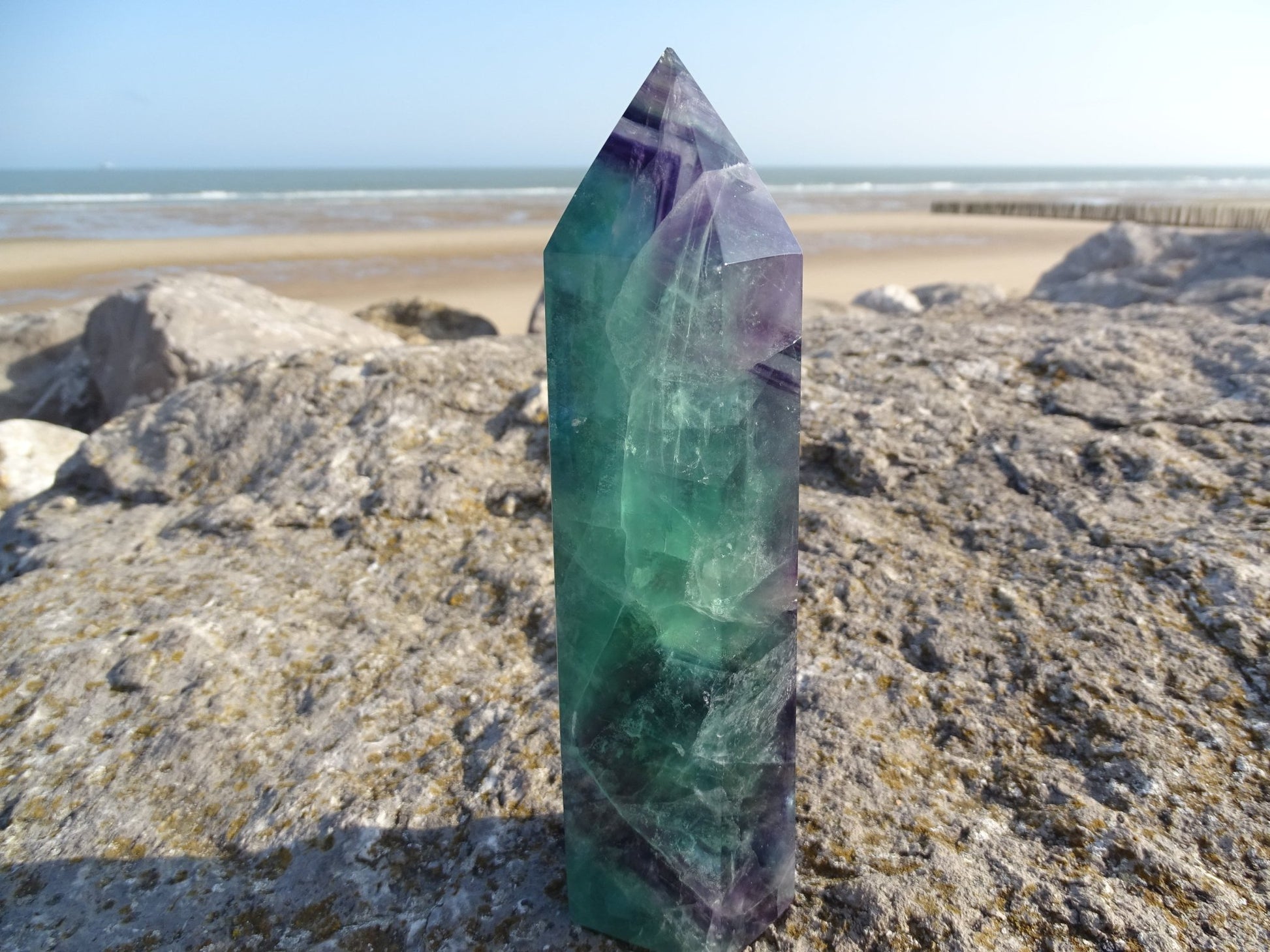 Fluorite Prisme - Pierres - Colibri Minéraux et Bien-être