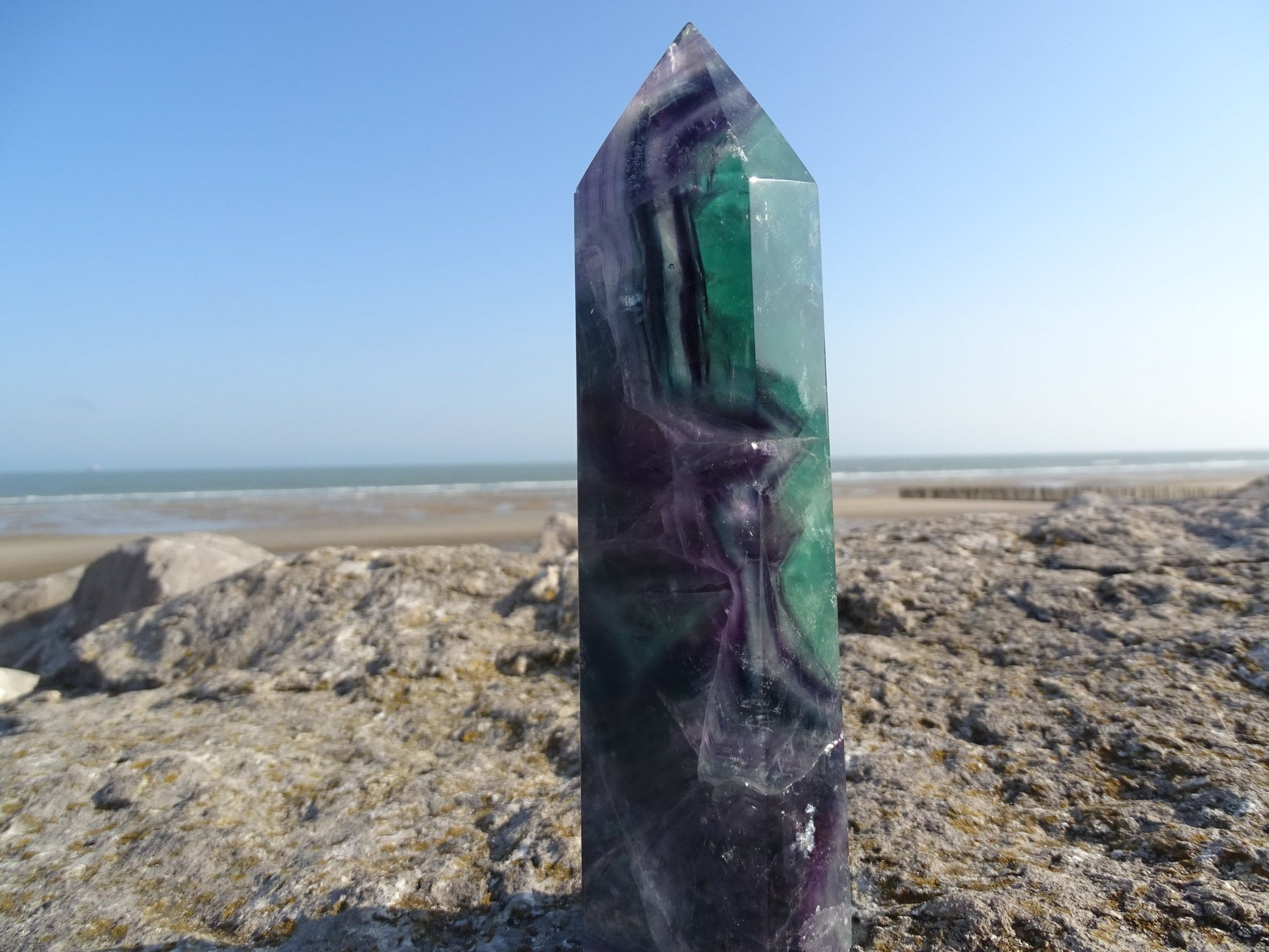 Fluorite Prisme - Pierres - Colibri Minéraux et Bien-être