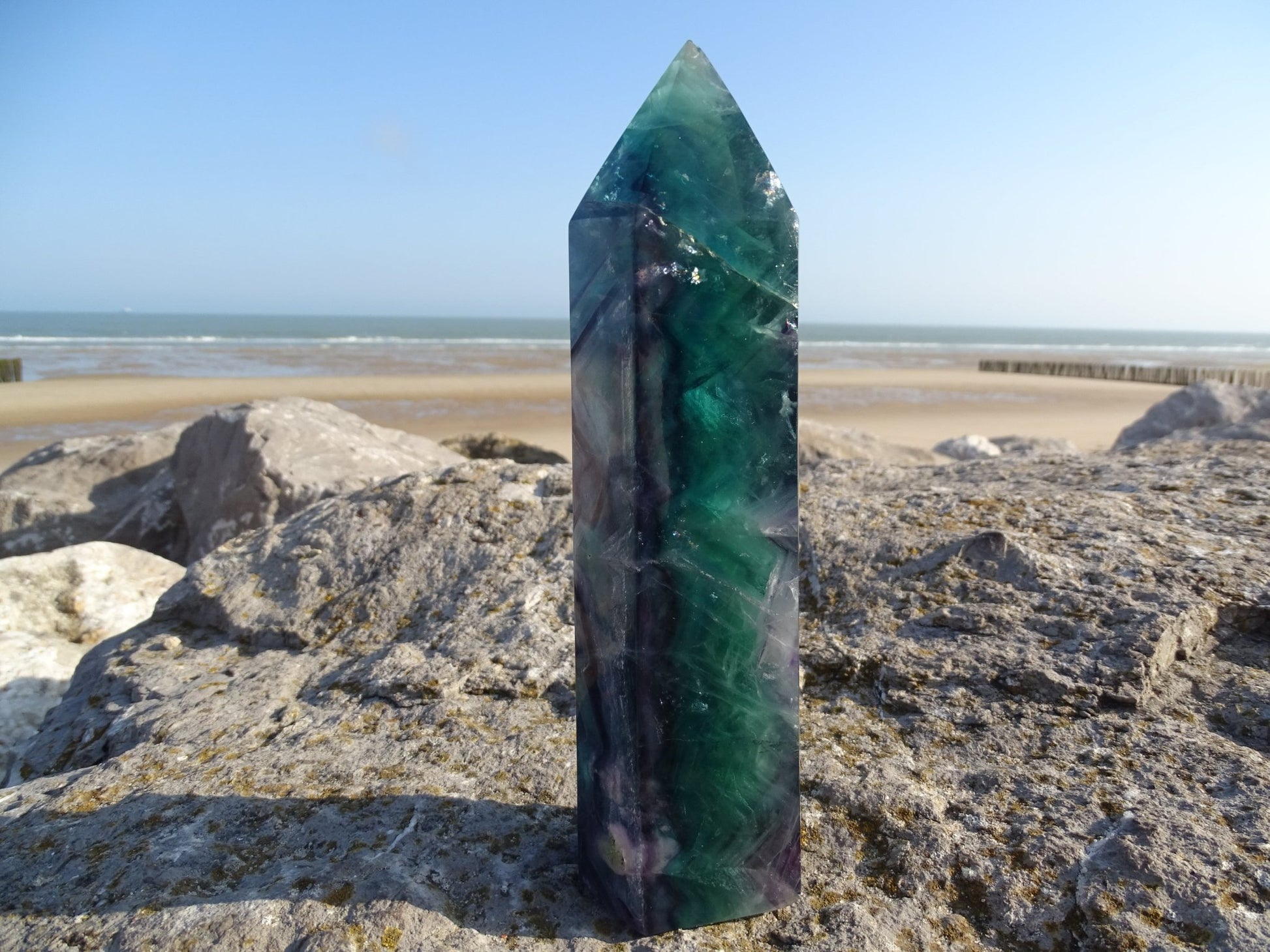 Fluorite Prisme - Pierres - Colibri Minéraux et Bien-être