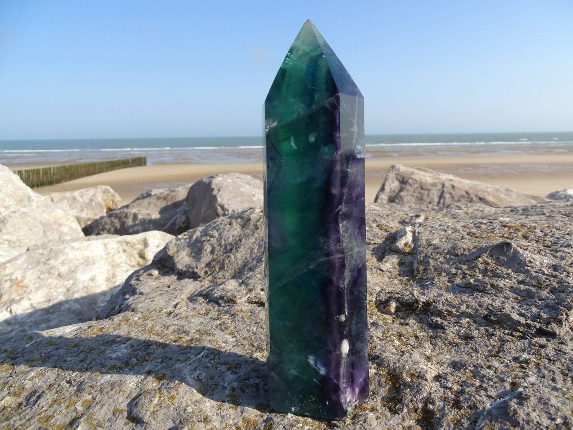 Fluorite Prisme - Pierres - Colibri Minéraux et Bien-être