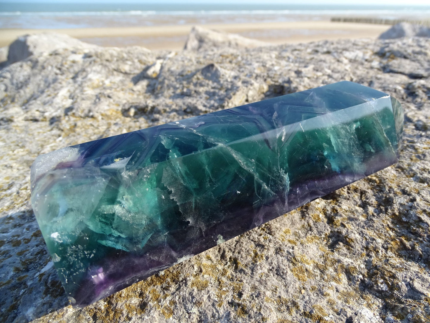 Fluorite Prisme - Pierres - Colibri Minéraux et Bien-être