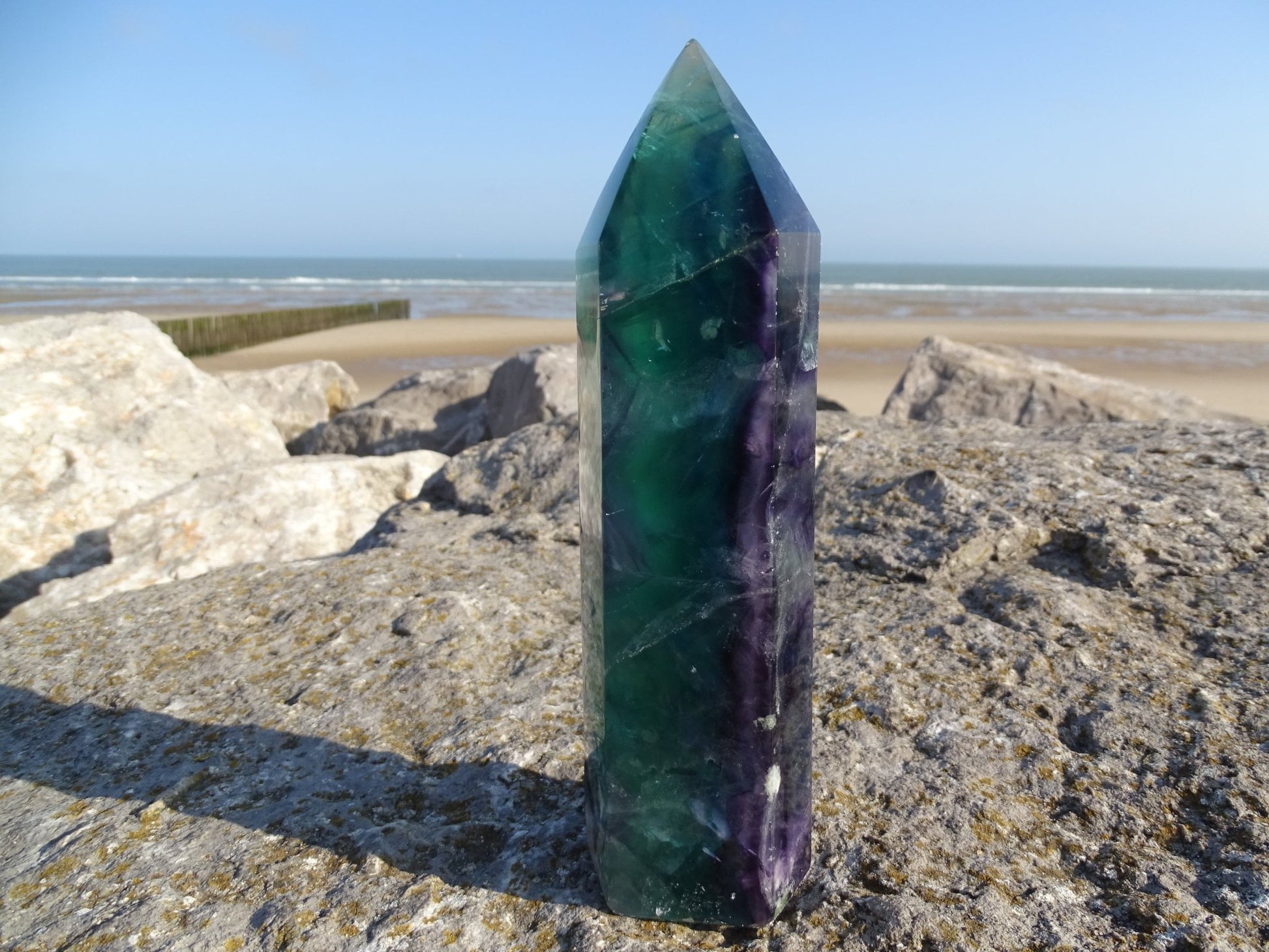 Fluorite Prisme - Pierres - Colibri Minéraux et Bien-être