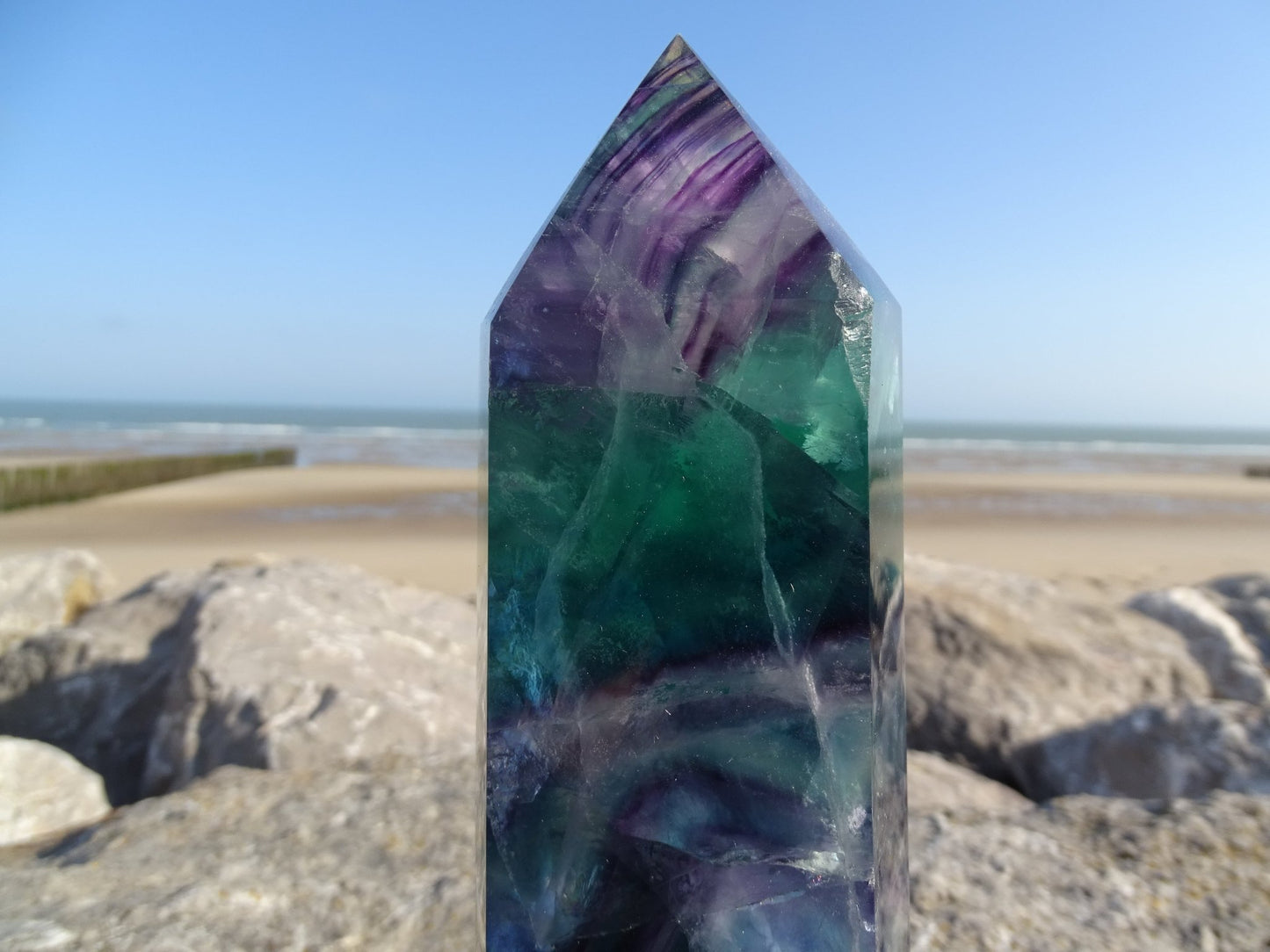 Fluorite Prisme - Pierres - Colibri Minéraux et Bien-être