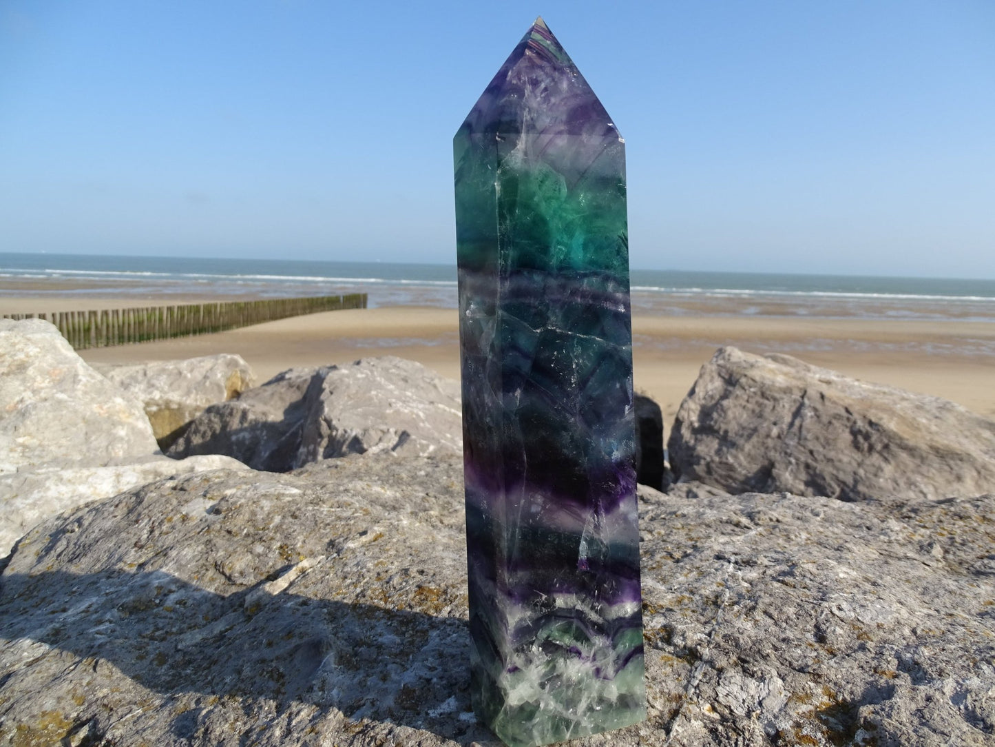 Fluorite Prisme - Pierres - Colibri Minéraux et Bien-être