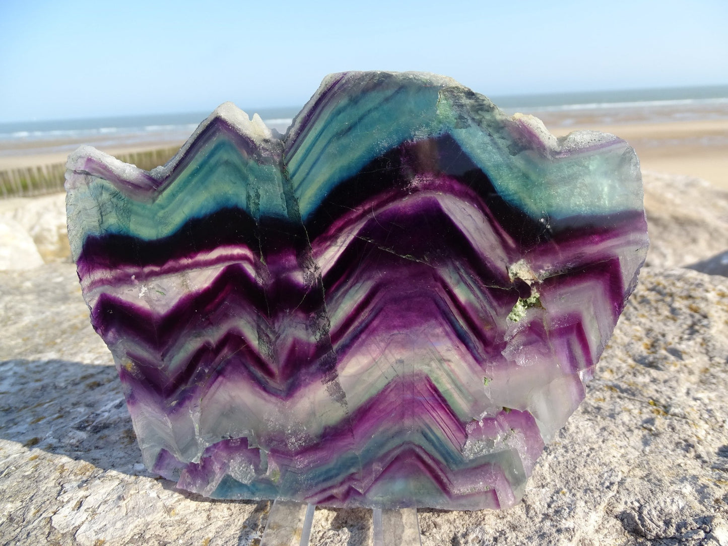 Fluorite Plaque - Pierres - Colibri Minéraux et Bien-être