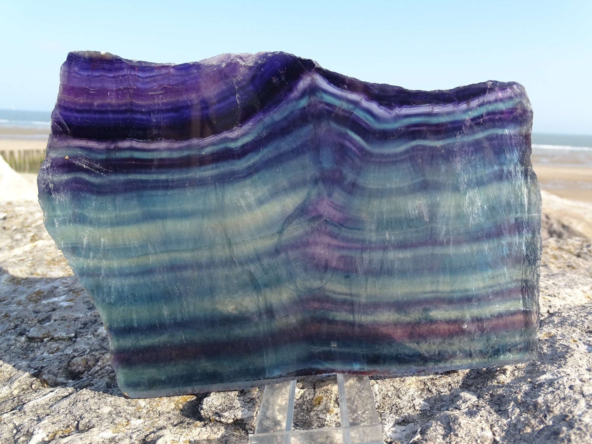 Fluorite Plaque - Pierres - Colibri Minéraux et Bien-être