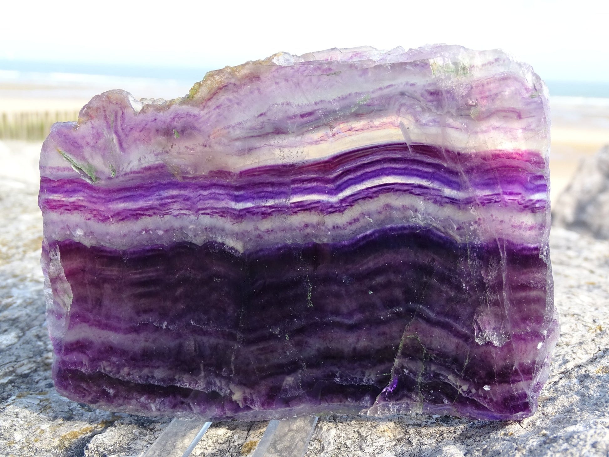 Fluorite Plaque - Pierres - Colibri Minéraux et Bien-être