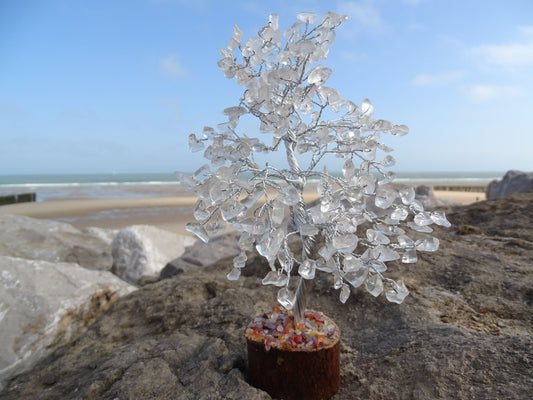 Quartz Cristal de Roche Arbre de Vie - Cristaux - Colibri Minéraux et Bien-être