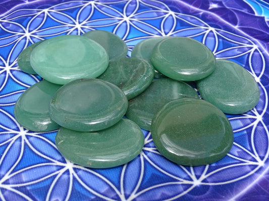 Aventurine Verte Pierre plate - Pierres - Colibri Minéraux et Bien-être