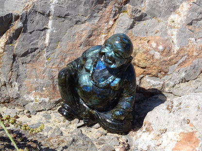 Labradorite Bouddha - Pierres - Colibri Minéraux et Bien-être