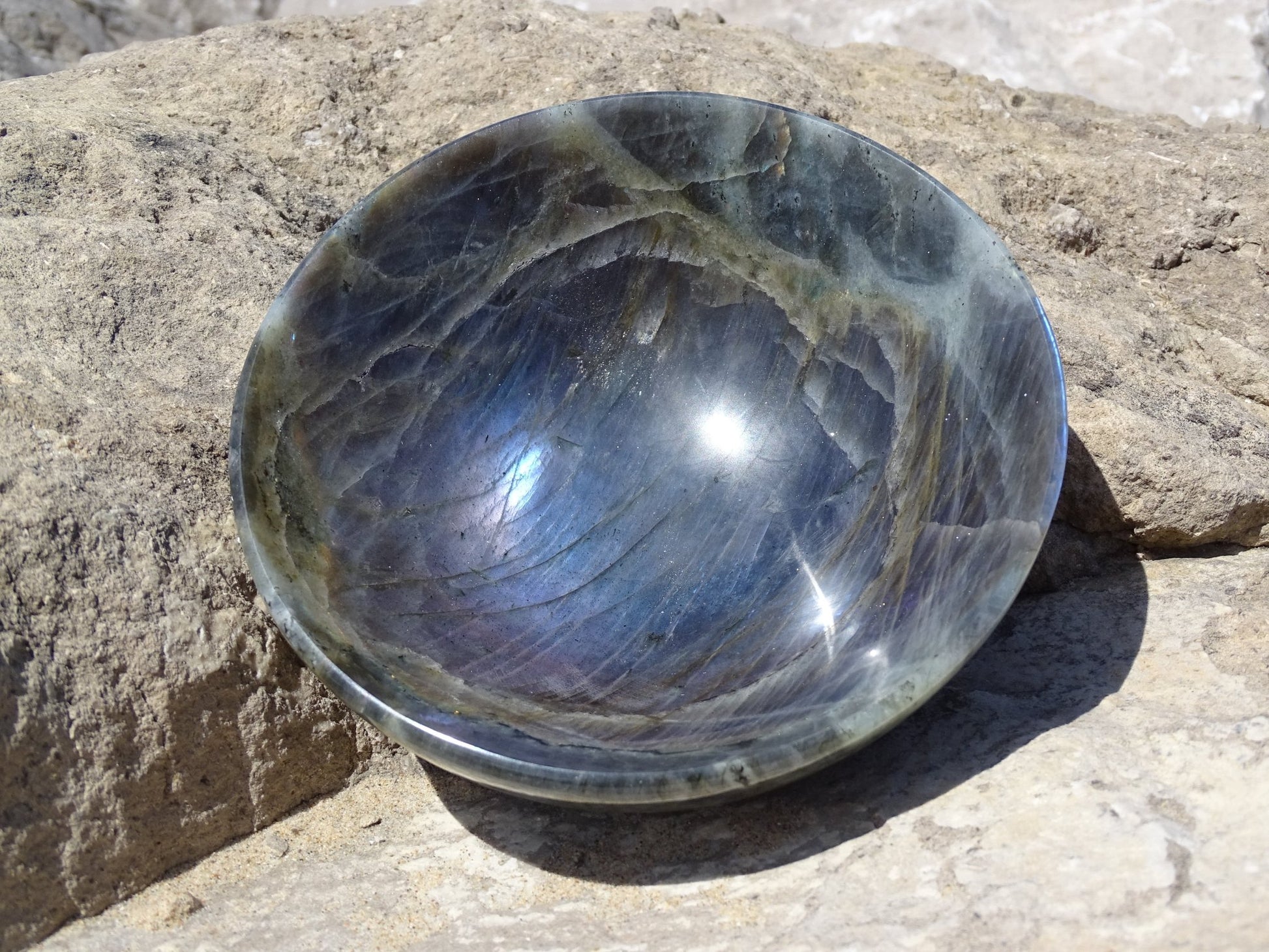 Labradorite Bol Vide Poches - Pierres - Colibri Minéraux et Bien-être
