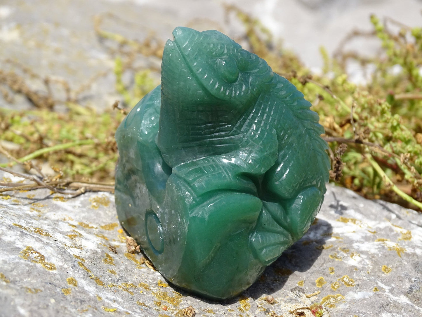 Aventurine Verte Iguane - Pierres - Colibri Minéraux et Bien-être