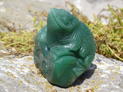 Aventurine Verte Iguane - Pierres - Colibri Minéraux et Bien-être