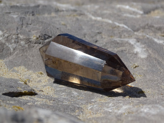Quartz Fumé Vogel - Pierres de soin - Colibri Minéraux et Bien-être