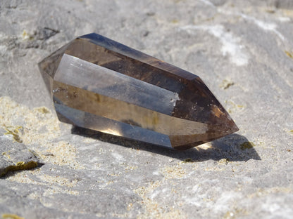 Quartz Fumé Vogel - Pierres de soin - Colibri Minéraux et Bien-être