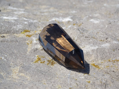 Quartz Fumé Vogel - Pierres de soin - Colibri Minéraux et Bien-être