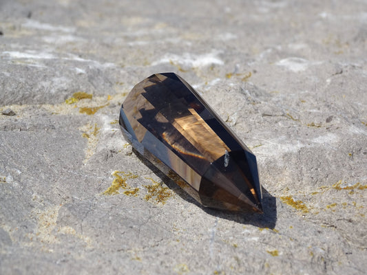 Quartz Fumé Vogel - Pierres de soin - Colibri Minéraux et Bien-être