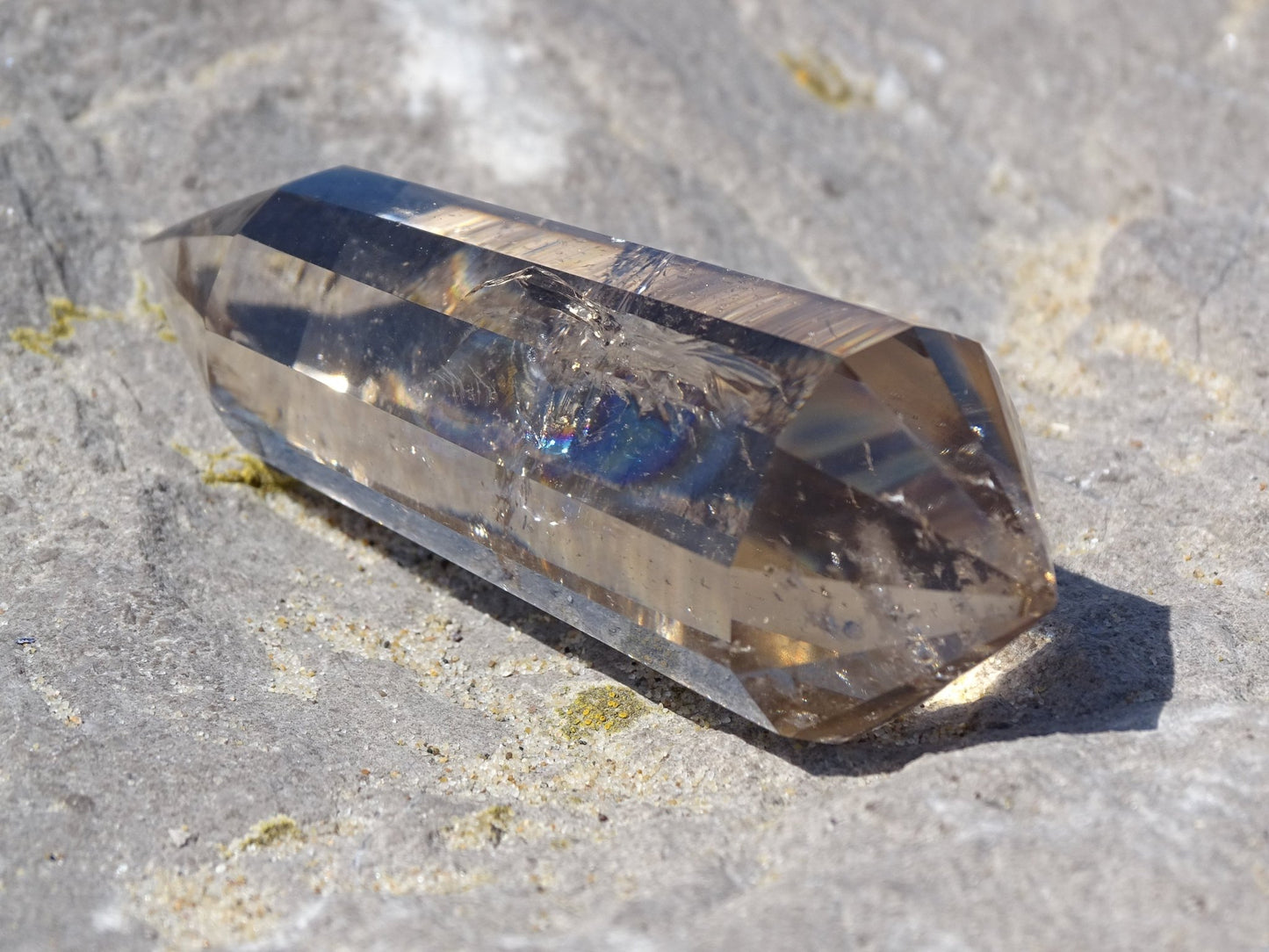 Quartz Fumé Vogel - Pierres de soin - Colibri Minéraux et Bien-être