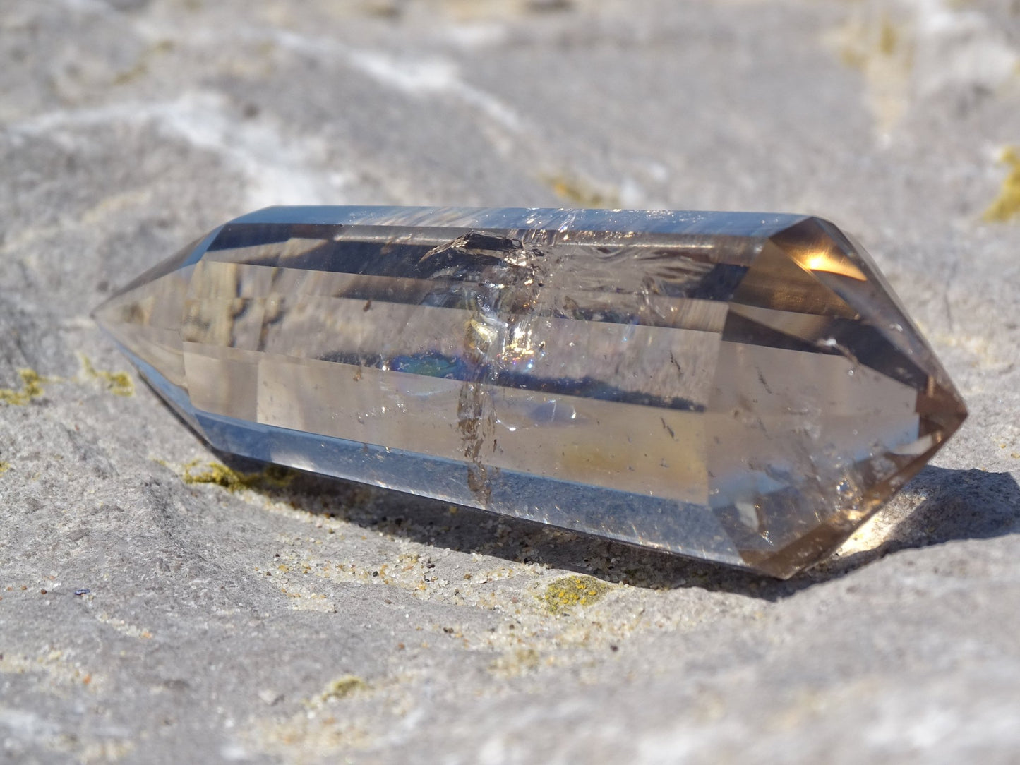 Quartz Fumé Vogel - Pierres de soin - Colibri Minéraux et Bien-être